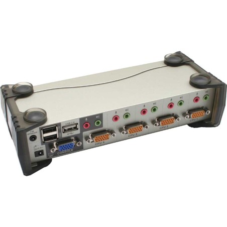 KVM Commutateur, 4 x, ATEN CS1734B, USB, PS/2, Audio, OSD