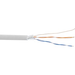 69980C - Câble téléphonique InLine® 4 conducteurs, 2x2x0,6mm, à poser, anneau de 25m