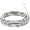 InLine? Telefon-Kabel 4-adrig, 2x2x0,6mm, zum Verlegen, 25m Ring