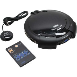 Commutateur écran ATEN VS881, 8 x, S-VGA, 8 PC - 1 écran, avec télécommande