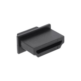 59948L - Protection anti-poussière InLine®, pour prise HDMI noire, paquet de 10
