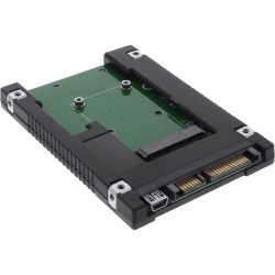 InLine? Laufwerksadapter 2,5, SATA auf mSATA SSD