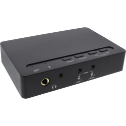 InLine? USB 2.0 SoundBox 7.1, 48KHz / 16-bit, mit Toslink Digital IN / OUT