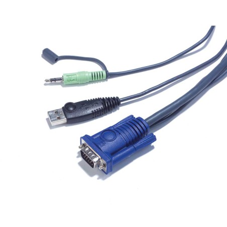 KVM Commutateur, ATEN, 2 x, CS64US, USB + Audio
