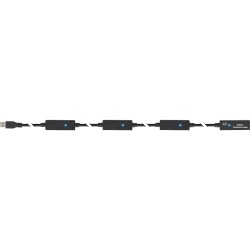 InLine? USB 3.2 Gen.1 Aktiv-Verl?ngerung, Stecker A an Buchse A, schwarz, 20m