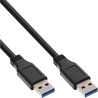 InLine? USB 3.2 Gen.1 Kabel, A an A, schwarz, 0,5m InLine? USB 3.2 Gen.1 Kabel, A an A, schwarz, 0,5m