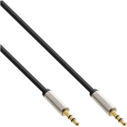99214 - Câble audio fin InLine® Jack 3,5 mm ST/ST, stéréo, 0,5 m