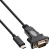 InLine? USB zu Ser, Adapterkabel, USB-C an 9pol Sub D Stecker, mit 9-25pol Adap. InLine? USB zu Ser, Adapterkabel, USB-C an 9pol Sub D Stecker, mit 9-25pol Adap.