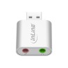 InLine? USB Audio Soundadapter, Mini Aluminium Geh?use InLine? USB Audio Soundadapter, Mini Aluminium Geh?use
