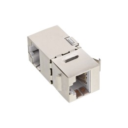 74206W - Prise InLine® RJ45 / insert de prise coudé à 90, SNAP-In, Cat.6 STP