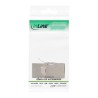 74206W - Prise InLine® RJ45 / insert de prise coudé à 90, SNAP-In, Cat.6 STP