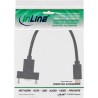 33441G - Câble adaptateur InLine® USB 3.2 Gen.2, fiche C vers prise C, 0,20 m