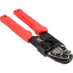 InLine® Modular Crimpzange, für 10P/10C Westernstecker