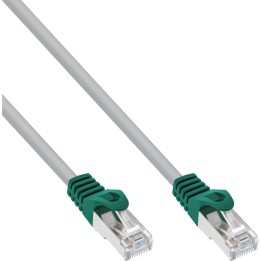 InLine® Crossover Patchkabel, F/UTP, Cat.5e, grau, 1m