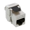 76202F - Prise RJ45 InLine® Keystone, SNAP-In, Cat.6a, bouchon à vis