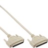 InLine? Serielles Kabel, 37pol Stecker / Stecker, vergossen, 1:1 belegt, 1m