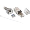 76204A - InLine® Prise RJ45 Cat.6A 500MHz, à confectionner en champ, blindé