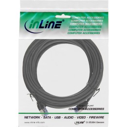 InLine? Patchkabel slim, U/FTP PiMf, Cat.6A, schwarz, 5m