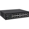32308H - InLine® PoE Gigabit Injektor Hub 8 Port (8x PoE), 1Gb/s, 19 1HE, sans ventilateur