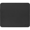 55459L - InLine® Tapis de souris Premium Similicuir noir, 250x220x3mm