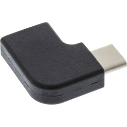 35803 - InLine® Adaptateur USB 3.2 Gen.2, USB-C mâle à C femelle, anguleux