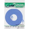 71807B - InLine® Câble patch plat, U/FTP, Cat.6A, bleu, 7m