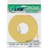71800Y - InLine® Câble patch plat, U/FTP, Cat.6A, jaune, 10m 71800Y - InLine® Câble patch plat, U/FTP, Cat.6A, jaune, 10m