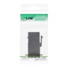 InLine? USB 3.1 Keystone Snap-In Einsatz, USB-A Buchse / Buchse, schwarz