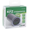 InLine? USB KFZ Stromadapter PD, 12/24V USB-A  USB-C, max. 60W, grau InLine? USB KFZ Stromadapter PD, 12/24V USB-A  USB-C, max. 60W, grau