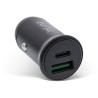 InLine? USB KFZ Stromadapter PD, 12/24V USB-A  USB-C, max. 60W, schwarz InLine? USB KFZ Stromadapter PD, 12/24V USB-A  USB-C, max. 60W, schwarz