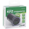 InLine? USB KFZ Stromadapter PD, 12/24V USB-A  USB-C, max. 60W, schwarz InLine? USB KFZ Stromadapter PD, 12/24V USB-A  USB-C, max. 60W, schwarz