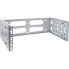 19104C - InLine® 19 rack à roulettes Rack pour le montage mural, 4U, profondeur 24-40cm, gris