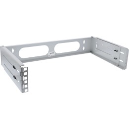 19102C - InLine® 19 rack de rangement Rack pour le montage mural, 2U, profondeur 24-40cm, gris