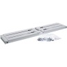 19102C - InLine® 19 rack de rangement Rack pour le montage mural, 2U, profondeur 24-40cm, gris