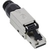 InLine? RJ45 Stecker Cat.8.1 2000MHz, feldkonfektionierbar, geschirmt, Schraubv.