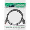 76950X - InLine® Rallonge câble patch, S/FTP (PiMf), Cat.6, sans halogène, 0,5m 76950X - InLine® Rallonge câble patch, S/FTP (PiMf), Cat.6, sans halogène, 0,5m