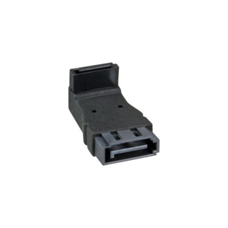 InLine® SATA Adapter Stecker / Buchse, gewinkelt nach oben