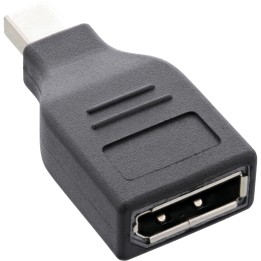17196B - InLine® DisplayPort Adapter, mini DisplayPort mâle sur DisplayPort femelle, 4K