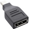 17196B - InLine® DisplayPort Adapter, mini DisplayPort mâle sur DisplayPort femelle, 4K