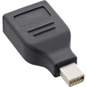 17196B - InLine® DisplayPort Adapter, mini DisplayPort mâle sur DisplayPort femelle, 4K