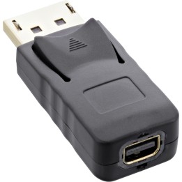 17196A - InLine® DisplayPort Adapter, DisplayPort mâle sur mini DisplayPort femelle, 4K