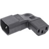 InLine? Netzadapter IEC 60320 C14 / C13, L/R gewinkelt, 3pol. Kaltger?te InLine? Netzadapter IEC 60320 C14 / C13, L/R gewinkelt, 3pol. Kaltger?te