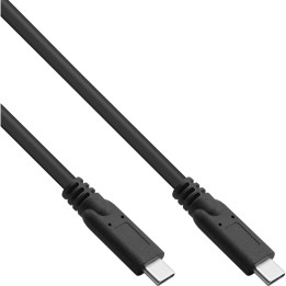 35705A - InLine® Câble USB 3.2 Gen.1x2, USB-C mâle/mâle, noir, 5m