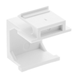 InLine? Keystone SNAP-In Blindabdeckung f?r Modul Steckplatz, wei? 10er Pack