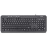 55369A - InLine® Design Keyboard, clavier, câble USB, DE layout, noir
