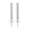 23181B - InLine® Slatwall Colonnes de fixation en aluminium, pour support de table Panel, set de 2