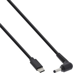 InLine? USB-C zu BenQ/ASUS Notebook (rund/klein) Ladekabel, 2m