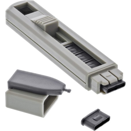 InLine? USB-C Portblocker, 12er Nachf?llpack f?r USB-C Portblocker 55724