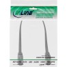 InLine? Patchkabel flach, U/FTP, Cat.8.1, TPE halogenfrei, grau, 0,25m InLine? Patchkabel flach, U/FTP, Cat.8.1, TPE halogenfrei, grau, 0,25m