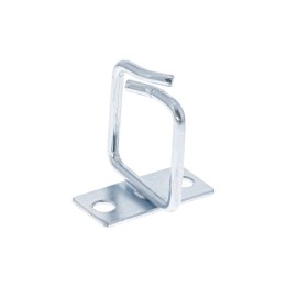 19110E - InLine® support de câble, métal, zingué, 40x40mm